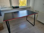 Ikea bureau zwart 140 x 180 cm, Huis en Inrichting, Bureaus, Ophalen, Zo goed als nieuw, Bureau