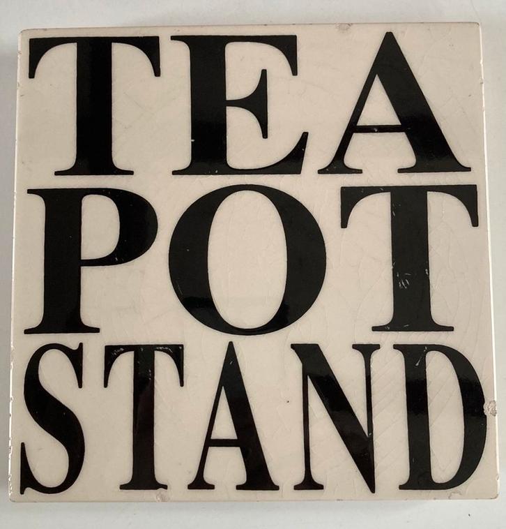 Tea Pot Stand Whittard of Chelsea England keramiek, Antiek en Kunst, Curiosa en Brocante, Verzenden