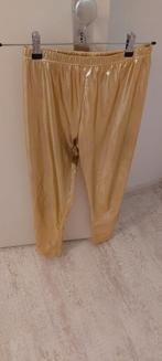 Goudkleurige legging mt M, Kleding | Dames, Leggings, Maillots en Panty's, Ophalen of Verzenden, Zo goed als nieuw, Overige kleuren
