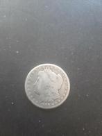 Zilveren morgan dollar 1896, Postzegels en Munten, Munten | Amerika, Ophalen of Verzenden, Noord-Amerika