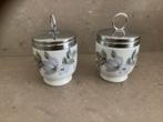 2 Royal Worcester egg coddlers klein, Ophalen