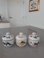 Jampotjes Villeroy en Boch Botanica Malaga, Ophalen of Verzenden, Zo goed als nieuw, Porselein, Overige stijlen