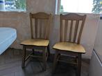 Houten stoelen 2x gratis, Ophalen