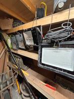 Bouwlampen: LED & Gas - Lange Kabel, Ophalen of Verzenden, Gebruikt, 200 tot 500 watt, Lamp met armatuur