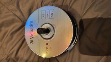 Verbatim DVD-R  4.7GB 16X speed 120 min 10 stuks beschikbaar voor biedingen