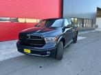 Dodge RAM 2014 Zwart luchtvering grijs kenteken, Auto's, Automaat, 8 cilinders, Zwart, Leder