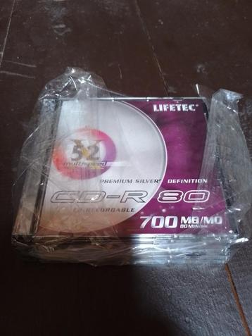 6 stuks lege CD-R 80 beschikbaar voor biedingen