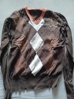 Trui met wieber motief - maat M, Kleding | Heren, Truien en Vesten, Ophalen of Verzenden, Gedragen, Maat 48/50 (M), Bruin