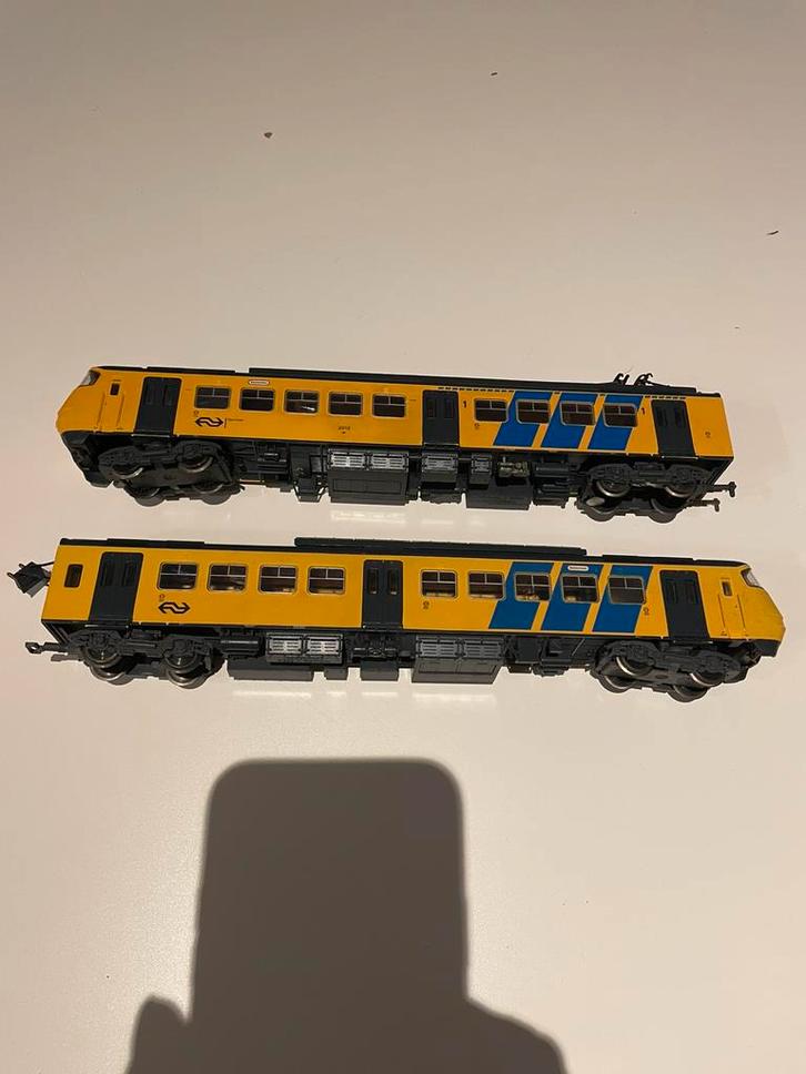 Fleischmann HO Nederlandse NS sprinter treinstel, Hobby en Vrije tijd, Modeltreinen | H0, Gebruikt, Treinset, Fleischmann, Analoog