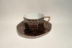 Rosenthal Kop & Schotel Cobalt Blauw Goud, Ophalen of Verzenden