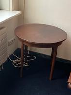 Bijzettafel, Minder dan 55 cm, Gebruikt, Rond, Hout