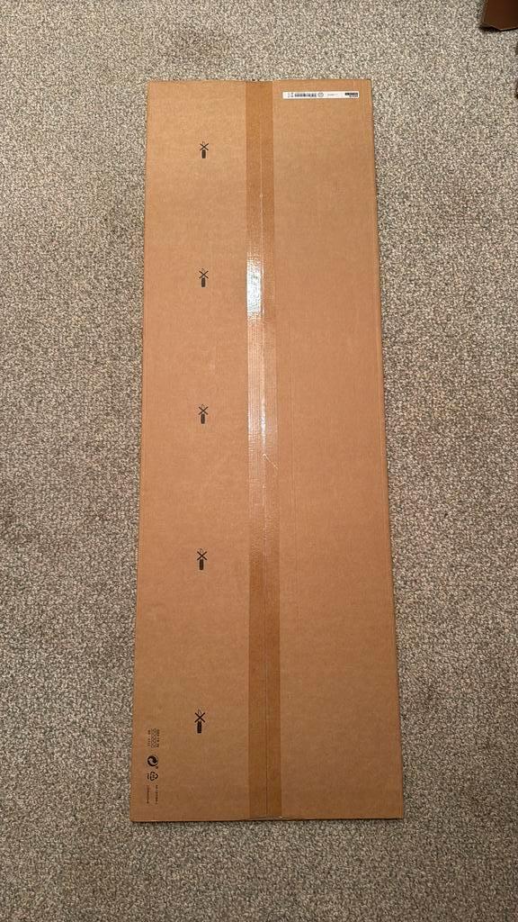 IKEA Besta Bovenblad 120x42 Wit-Marmer - Nieuw!, Huis en Inrichting, Kasten | Televisiemeubels, Nieuw, Minder dan 100 cm, 100 tot 150 cm