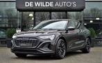Audi Q8 Sportback e-tron 50 quattro S-line Pano Luchtvering, Auto's, Audi, Automaat, Zwart, Bruin, Q8 e-tron