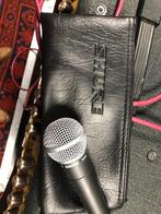 Shure SM58/Statief/XLR/mapje, Muziek en Instrumenten, Microfoons, Ophalen of Verzenden, Zo goed als nieuw, Zangmicrofoon