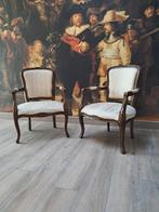 Beige barokstoelen, Gebruikt, Barok, Beige, Onbekend