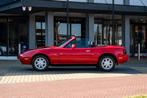 Mazda MX-5 1.6i (bj 1993), Auto's, Stof, Zwart, Cabriolet, 116 pk
