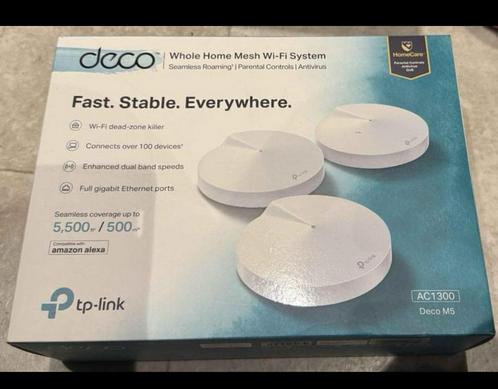 Tp-Link Deco M5  3-pack, Computers en Software, WiFi-versterkers, Ophalen of Verzenden