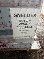 Sneldek Novo+ Zwart Dakpannen 112 stuks, Doe-het-zelf en Verbouw, Dakpannen en Dakbedekking, Ophalen, Steen of Klei, Zwart, Nieuw