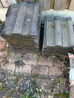 Zwarte Dakpannen - Gebruikt, Doe-het-zelf en Verbouw, Dakpannen en Dakbedekking, Ophalen, Gebruikt, Steen of Klei, Zwart