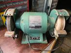 Werkbankslijpmachine uitstekend werkend., Doe-het-zelf en Verbouw, Gereedschap | Slijpmachines, Ophalen of Verzenden, Gebruikt