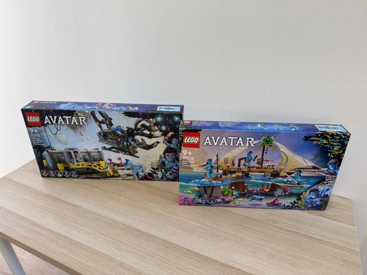 Lego Avatar sets 75573 + 75578 1x opgebouwd!, Kinderen en Baby's, Speelgoed | Duplo en Lego, Zo goed als nieuw, Lego, Complete set