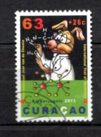 gestempelde zegel. Curaçao:  jaar 2011, Postzegels en Munten, Postzegels | Nederlandse Antillen en Aruba, Ophalen of Verzenden