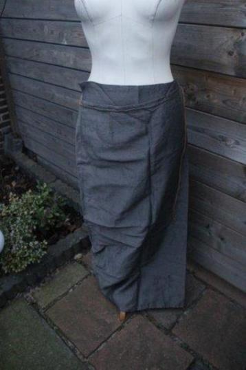 Wikkelrok grijs Annette Görtz mt 42 Vaste prijs beschikbaar voor biedingen