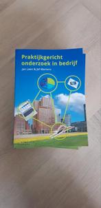 Boeken "Praktijkgericht onderzoek in bedrijf", Boeken, Ophalen of Verzenden, Zo goed als nieuw