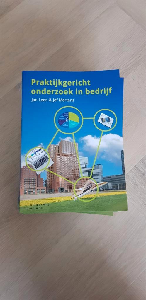Boeken "Praktijkgericht onderzoek in bedrijf", Boeken, Schoolboeken, Zo goed als nieuw, Ophalen of Verzenden