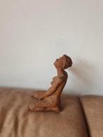 Beeld terracotta naakte vrouw gesigneerd, Antiek en Kunst, Ophalen