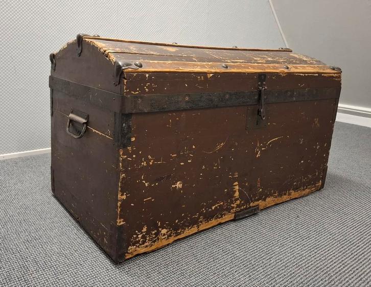 Vintage hutkoffer / speelgoedkist, Antiek en Kunst, Antiek | Woonaccessoires, Ophalen