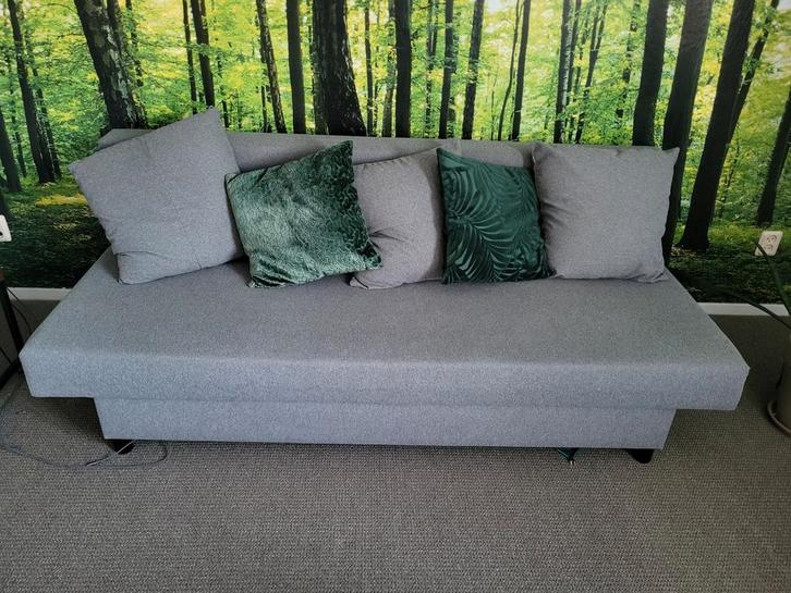 Comfortabele bedbank - Ideaal voor logees!, Huis en Inrichting, Slaapkamer | Slaapbanken, Zo goed als nieuw, 140 cm, 200 cm, Tweepersoons