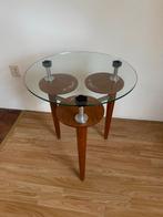 Bořek Šípek Tafeltje – Glas, Hout & Parelmoer, Huis en Inrichting, Ophalen, Rond, 55 tot 75 cm, Zo goed als nieuw