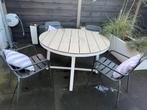 Tuinset tafel met stoelen, Ophalen, 4 zitplaatsen, Eettafel, -