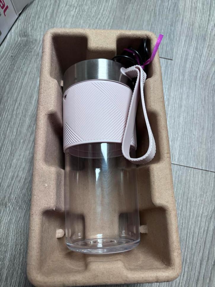 Tefal Lightmix Portable Blender - Zo goed als nieuw!, Witgoed en Apparatuur, Blenders, Zo goed als nieuw, Blender to go, Ophalen of Verzenden