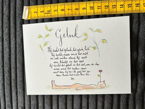 681. Kaart v kind Toon Hermans geluk, Verzamelen, Ansichtkaarten | Themakaarten, Ongelopen, Ophalen of Verzenden
