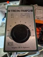 Hema Trein Trafo - Vintage Modelspoor Transformator, Hobby en Vrije tijd, Overige merken, Transformator of Voeding, Gebruikt, Gelijkstroom of Wisselstroom