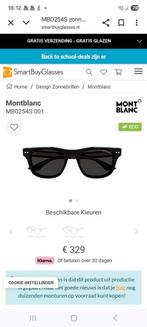 Montblanc zonnebril, Overige merken, Zonnebril, Zwart, Ophalen of Verzenden