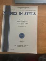 Studies in Style - John Thompson Piano Cursus, Gebruikt, Klassiek, Les of Cursus, Ophalen of Verzenden