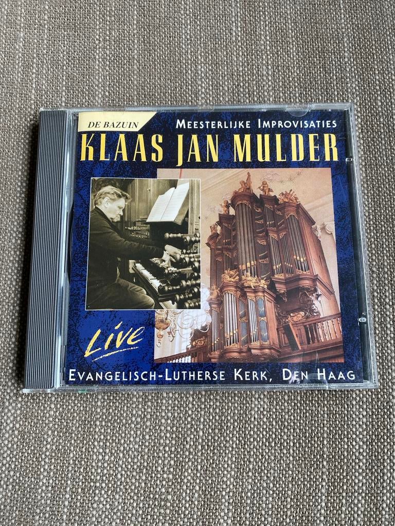 Klaas Jan Mulder - Meesterlijke Improvisaties CD, Ophalen of Verzenden, Modernisme tot heden, Zo goed als nieuw, Overige typen