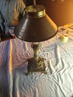 Vintage koperen Orient Express Paris Istanbul tafellamp., Antiek en Kunst, Verzenden