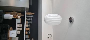 Hanglamp wit glas beschikbaar voor biedingen