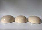 Vintage Gispen opaline lamp crème Ø 30 cm - 3 beschikbaar, Ophalen of Verzenden