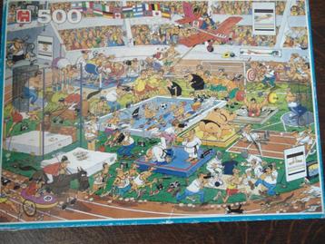 Van Haasteren Puzzel 500 stukjes Sportdag beschikbaar voor biedingen