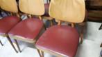 6 hele bijzondere vintage eetkamer / keuken stoeltjes, Huis en Inrichting, Stoelen, Ophalen, Gebruikt, Overige kleuren, Vintage