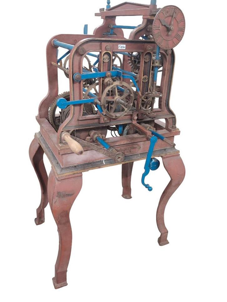 Antiek thoren uurwerk 85 b 160 h. €1450., Antiek en Kunst, Antiek | Klokken, Ophalen