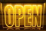 Nieuw: winkel/studio display OPEN led lichtbak, Verzenden, Nieuw, Lichtbak of (neon) lamp