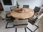 Mango Houten eettafel 120cm, Huis en Inrichting, Tafels | Eettafels, Ophalen, Zo goed als nieuw, Rechthoekig, 50 tot 100 cm
