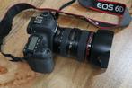 Canon full frame camera 6D met 24-105mm en flitser 430 EX II, Spiegelreflex, Canon, Ophalen of Verzenden, Zo goed als nieuw