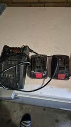 Bosch Accu set, Doe-het-zelf en Verbouw, Gereedschap | Boormachines, Ophalen of Verzenden, Gebruikt, Boor- en Schroefmachine